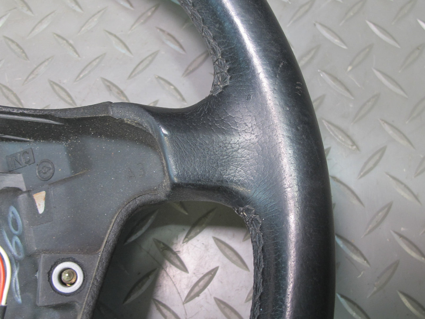 96-99 BMW E36/7 Z3 4 Spoke Leather Steering Black OEM