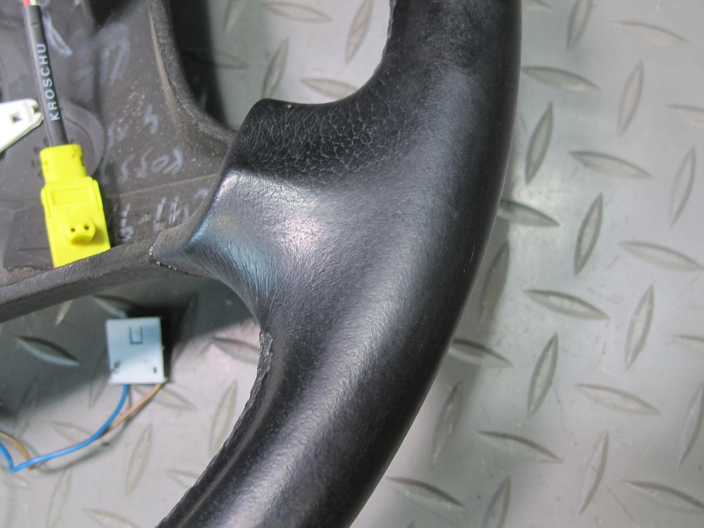 96-99 BMW E36/7 Z3 4 Spoke Leather Steering Black OEM