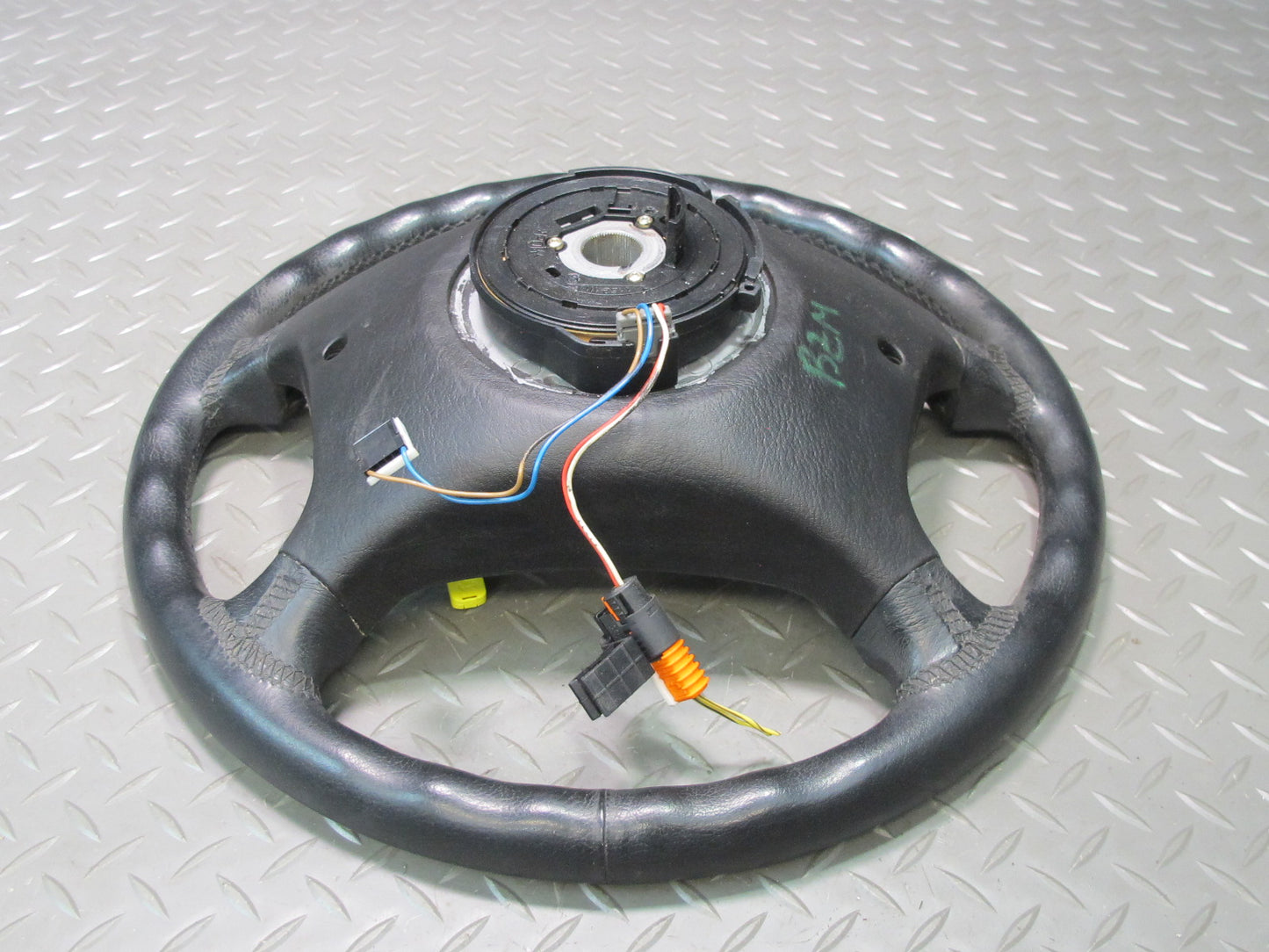 96-99 BMW E36/7 Z3 4 Spoke Leather Steering Black OEM