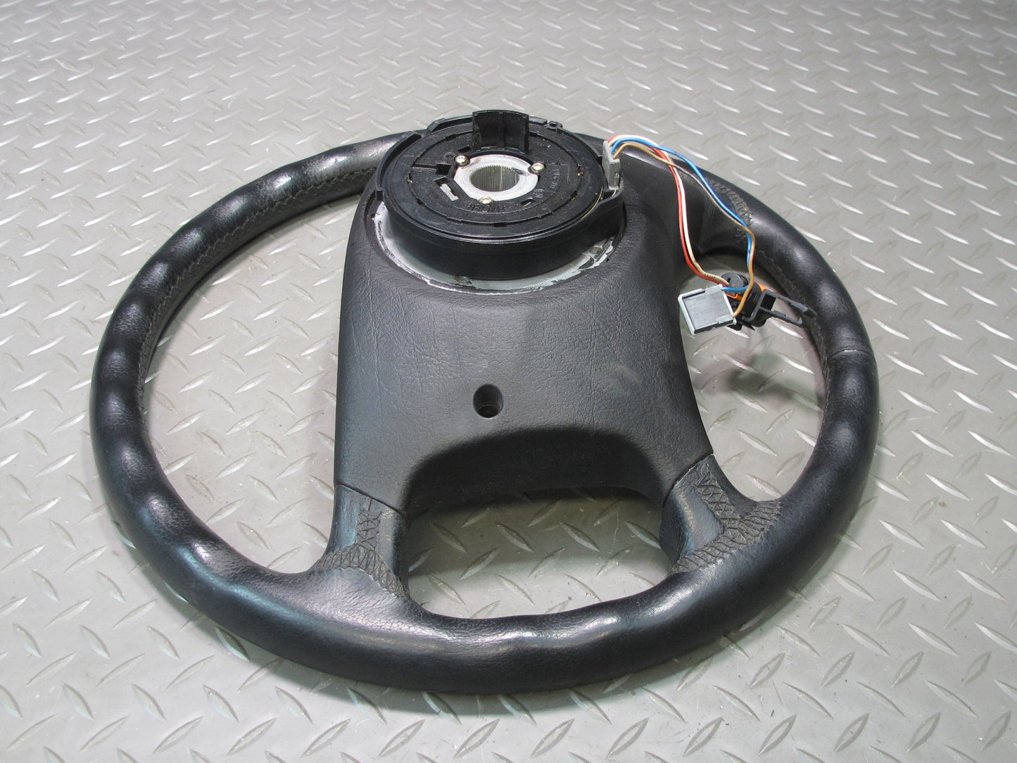 96-99 BMW E36/7 Z3 4 Spoke Leather Steering Black OEM