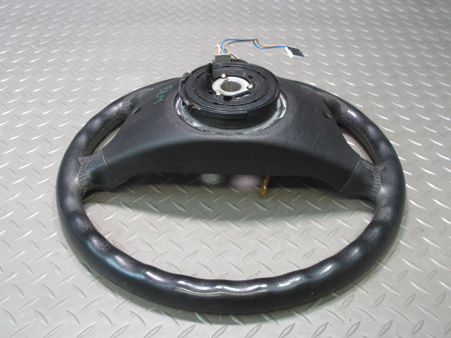 96-99 BMW E36/7 Z3 4 Spoke Leather Steering Black OEM