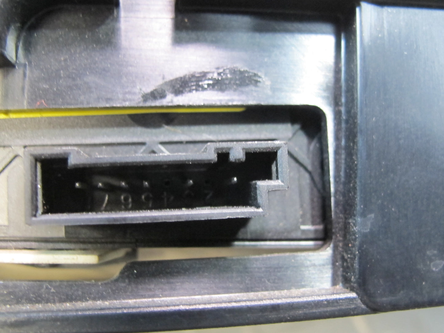 07-09 BMW E93 Convertible Front Left Seat Adjust Lumbar Switch w Trim  OEM