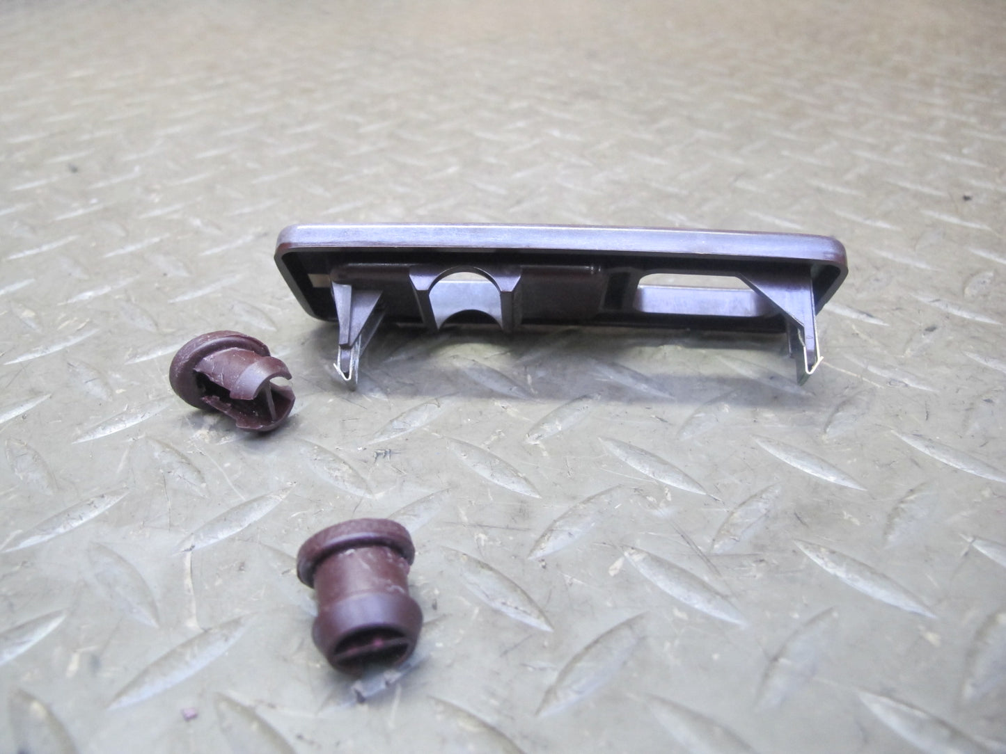 89-90 Toyota Supra MK3 Front Left Door Interior Trim Cover Panel Maroon OEM
