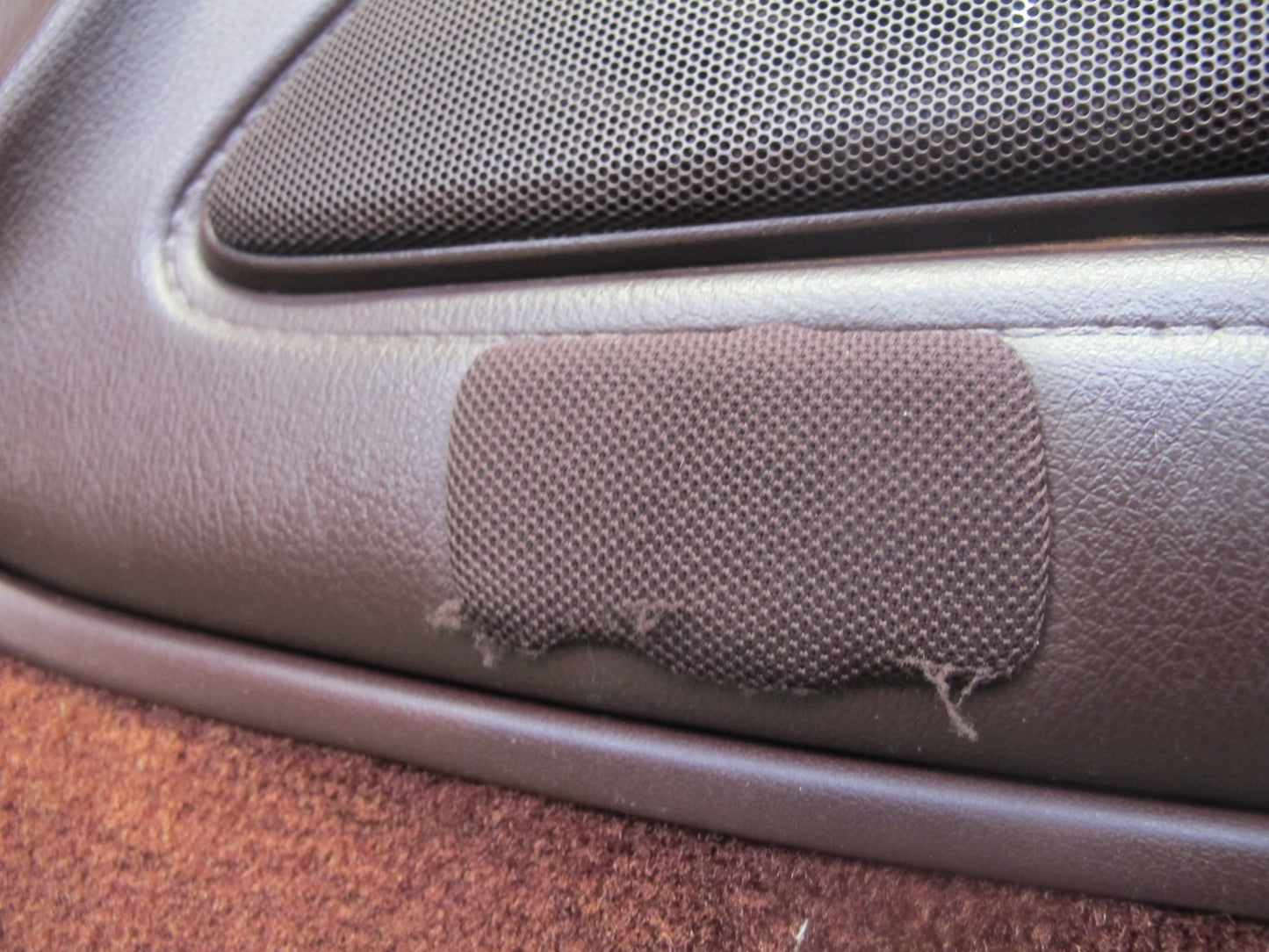 89-90 Toyota Supra MK3 Front Right Door Interior Trim Cover Panel Maroon OEM