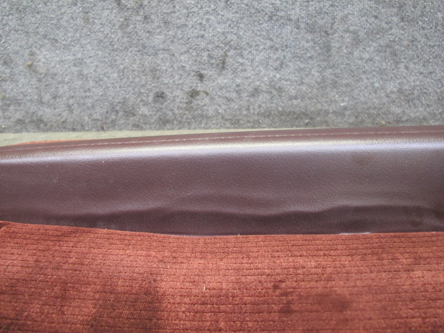 89-90 Toyota Supra MK3 Front Right Door Interior Trim Cover Panel Maroon OEM