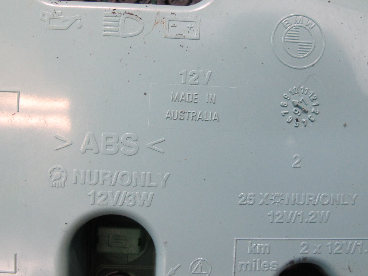 96-98 BMW E36/7 Z3 1.9L Roadster M/T Instrument Cluster Gauge Speedometer OEM