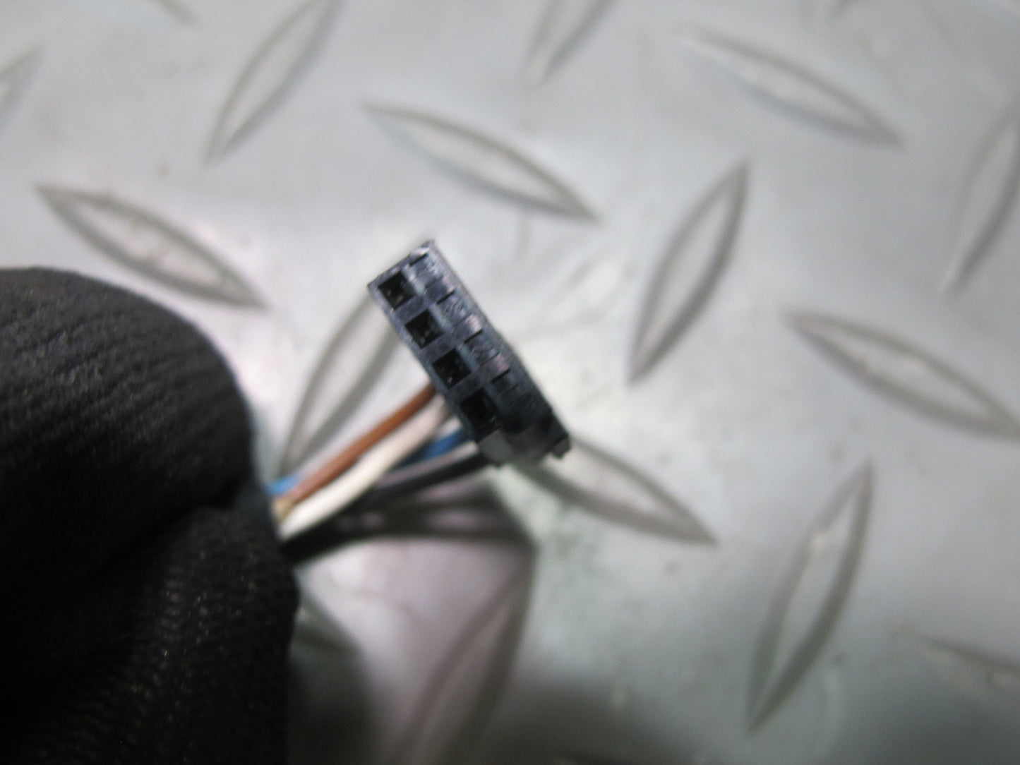 96-02 BMW E36/7 Z3 Front Right Exterior Side View Power Mirror Black OEM