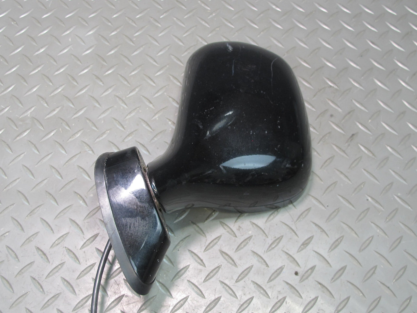 96-02 BMW E36/7 Z3 Front Right Exterior Side View Power Mirror Black OEM