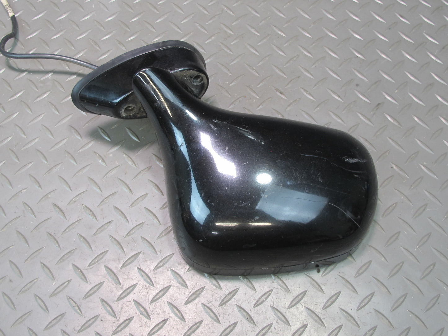 96-02 BMW E36/7 Z3 Front Right Exterior Side View Power Mirror Black OEM