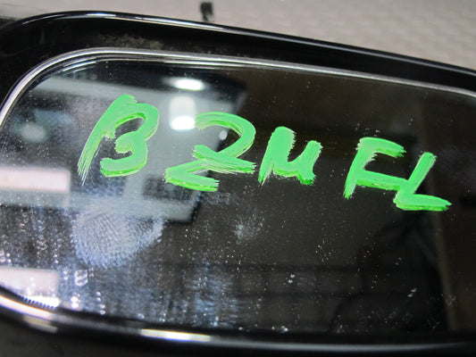 96-02 BMW E36/7 Z3 Front Left Exterior Side View Power Mirror Black OEM