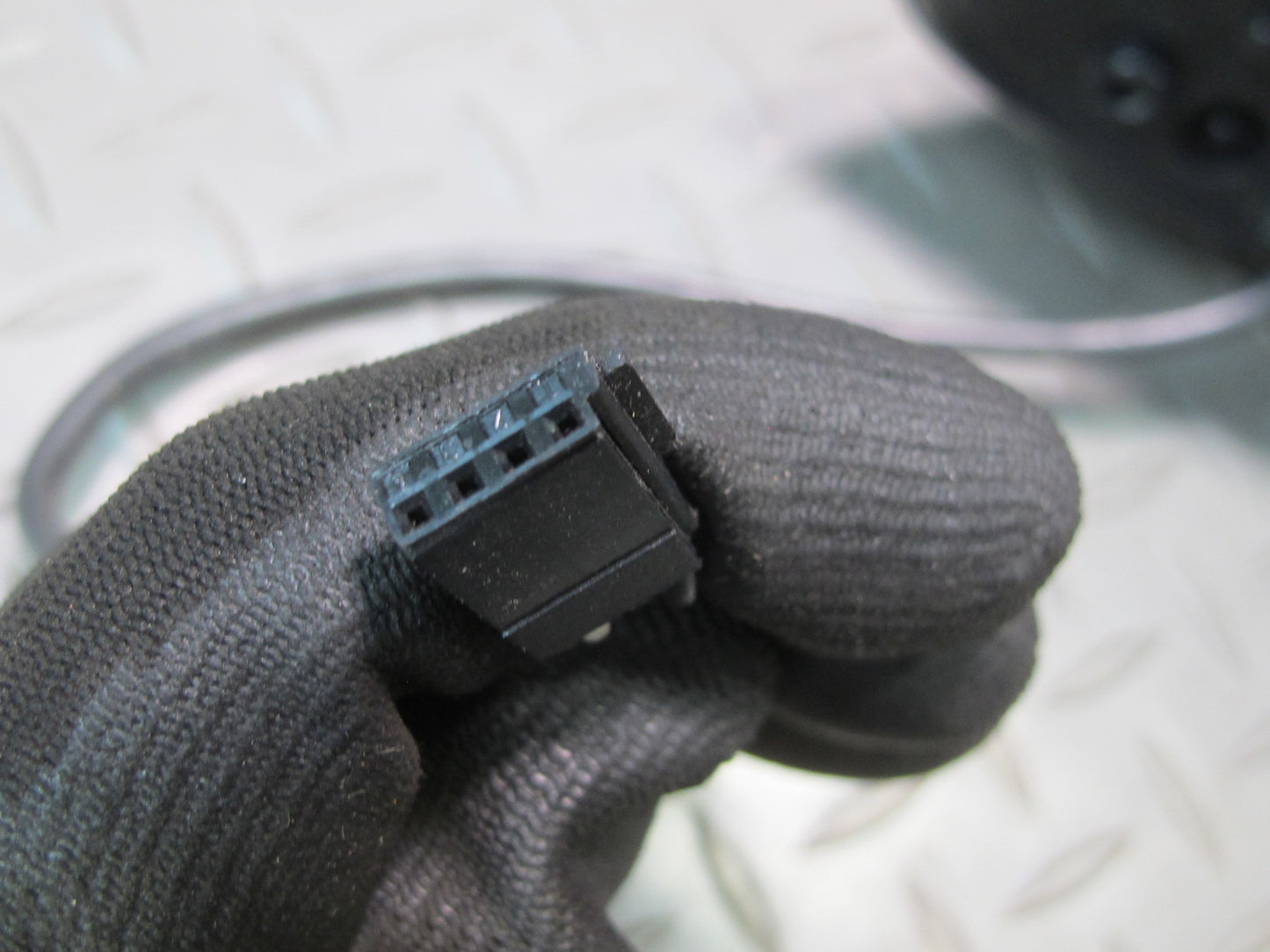 96-02 BMW E36/7 Z3 Front Left Exterior Side View Power Mirror Black OEM