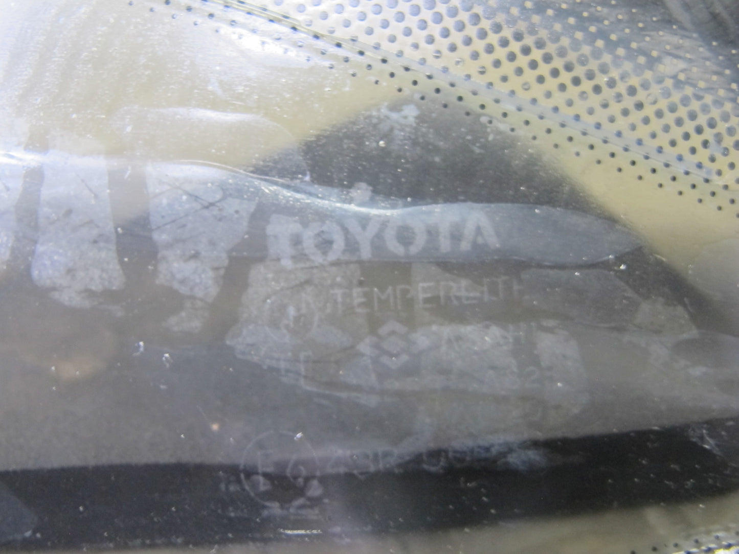 86-92 Toyota Supra MA70L Rear Right Quarter Glass Window Tinted OEM