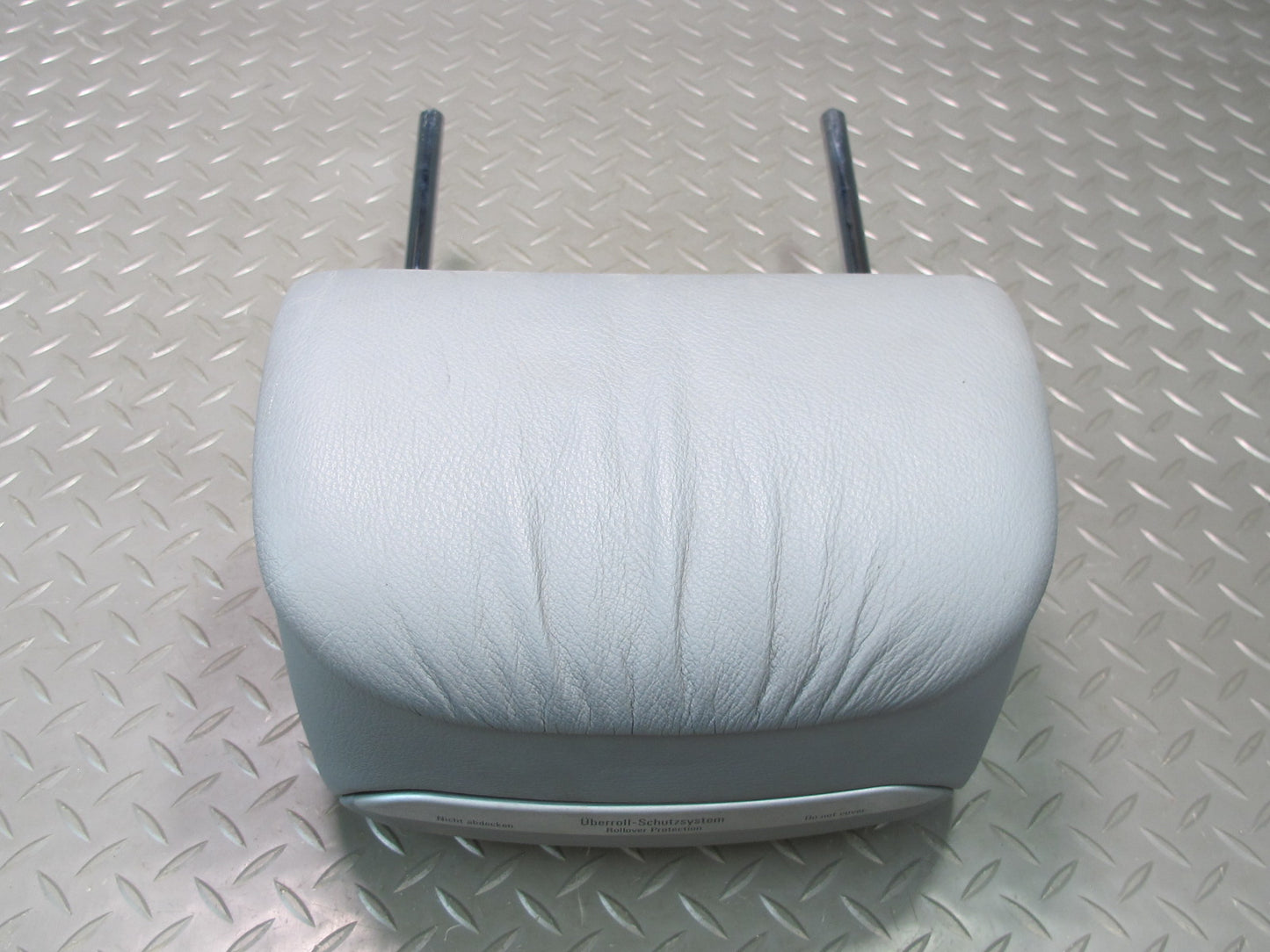 01-06 BMW E46 330Ci Convertible Rear Right Seat Leather Headrest OEM