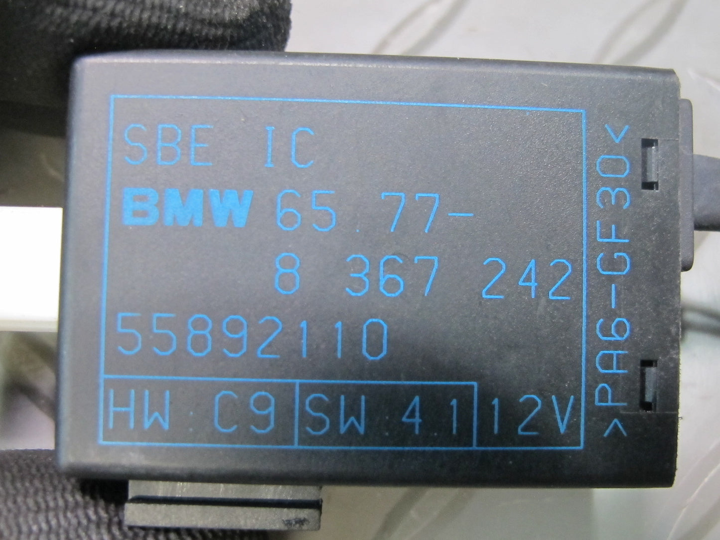 01-06 BMW E46 330Ci Seat Occupancy Sensor 8367242