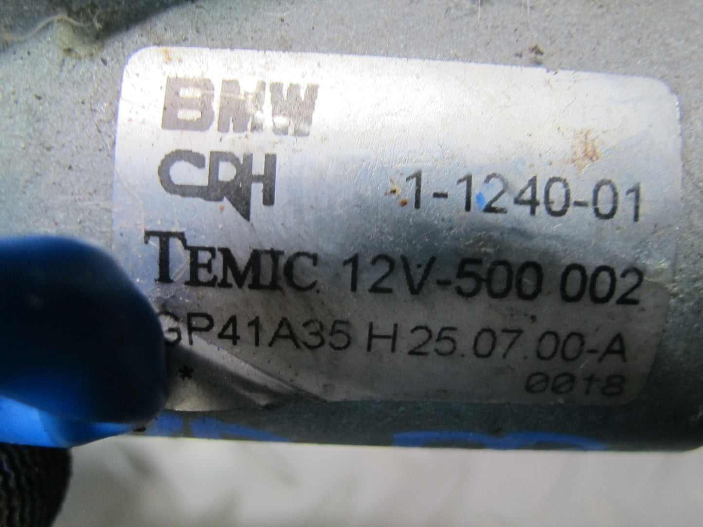 01-06 BMW E46 330ci Convertible Set of 5 Front Right Seat Adjust Motor OEM