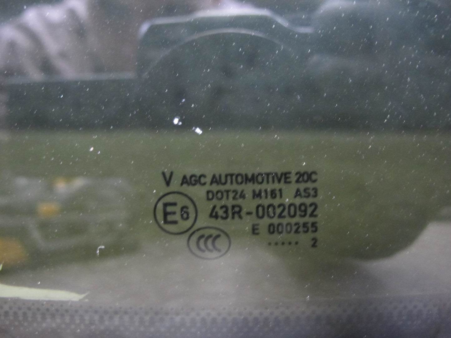 2011-2018 Porsche Cayenne 958 Rear Right Pass Side Quarter Window Glass