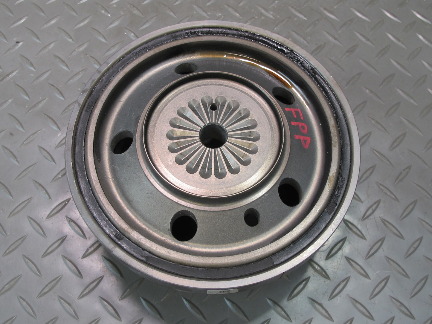 17-23 Porsche Panamera 971 2.9L Engine Crankshaft Pulley SPN038882 43K Miles