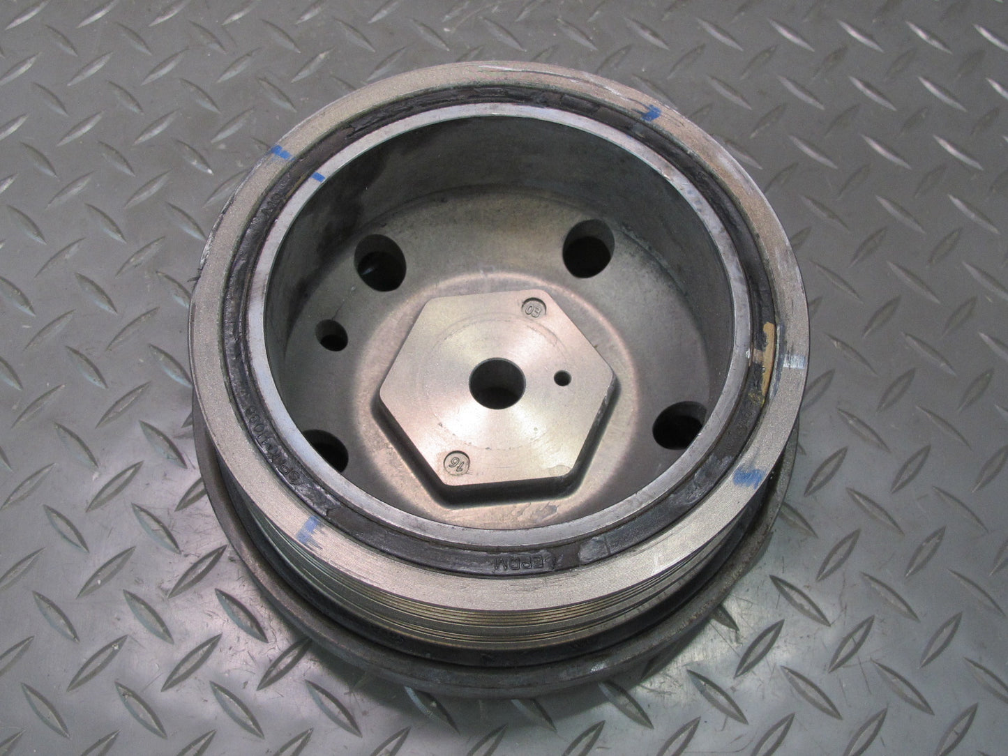 17-23 Porsche Panamera 971 2.9L Engine Crankshaft Pulley SPN038882 43K Miles