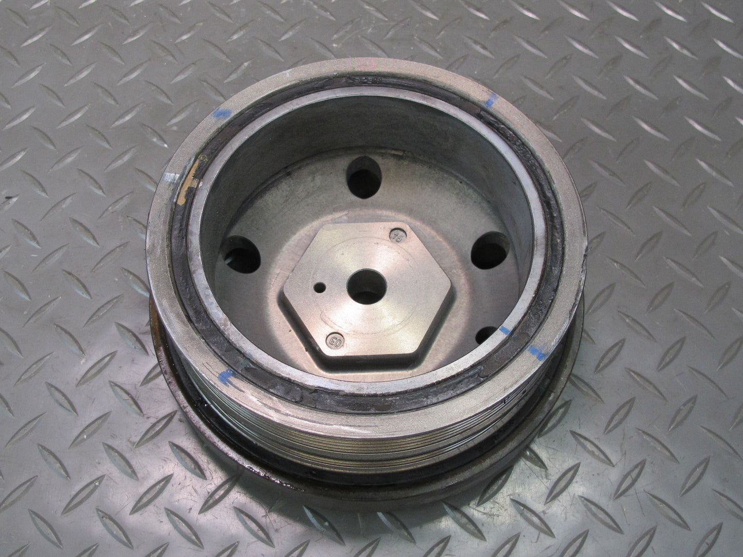 17-23 Porsche Panamera 971 2.9L Engine Crankshaft Pulley SPN038882 43K Miles