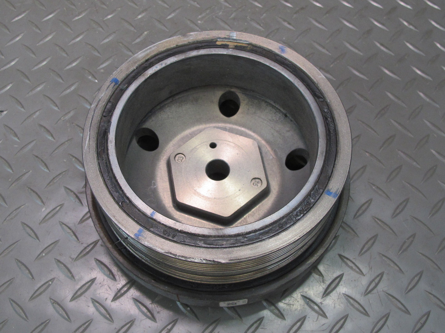 17-23 Porsche Panamera 971 2.9L Engine Crankshaft Pulley SPN038882 43K Miles