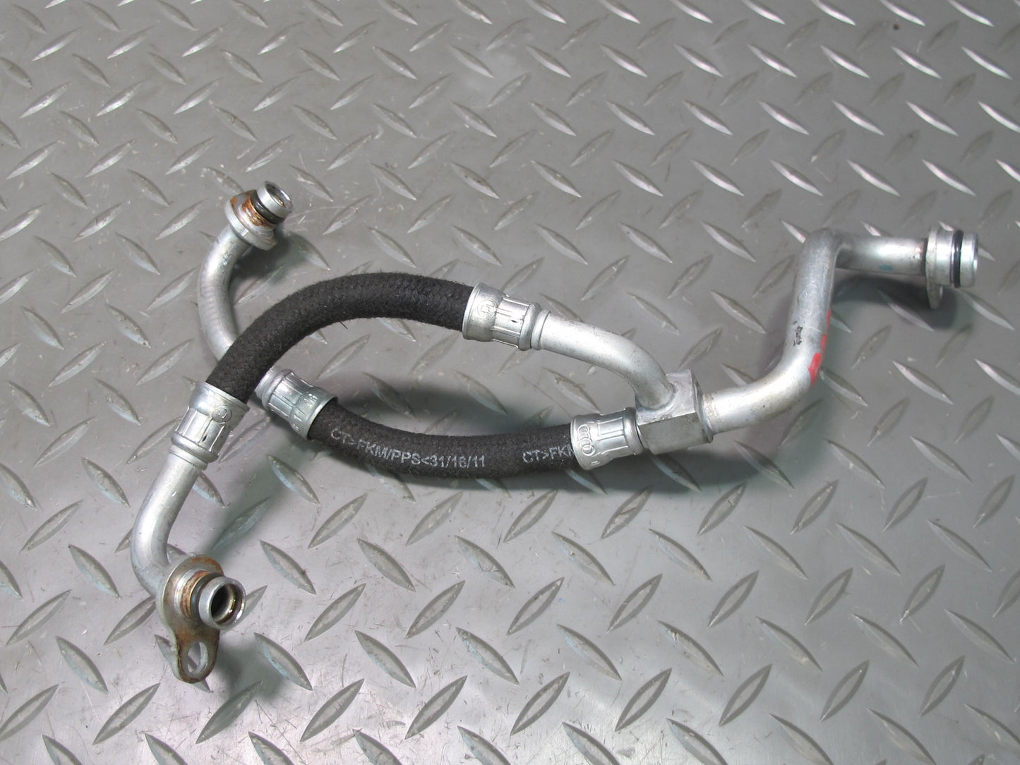 17-23 Porsche Panamera 971 2.9L Engine Turbo Oil Hose Pipe Line Set of 3