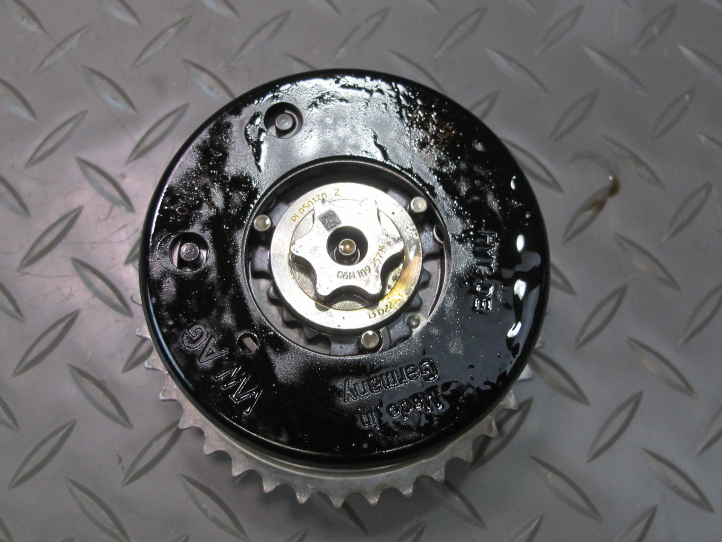 17-23 Porsche Panamera 971 2.9L Engine Camshaft Balance Gear Sprocket Pulley Set
