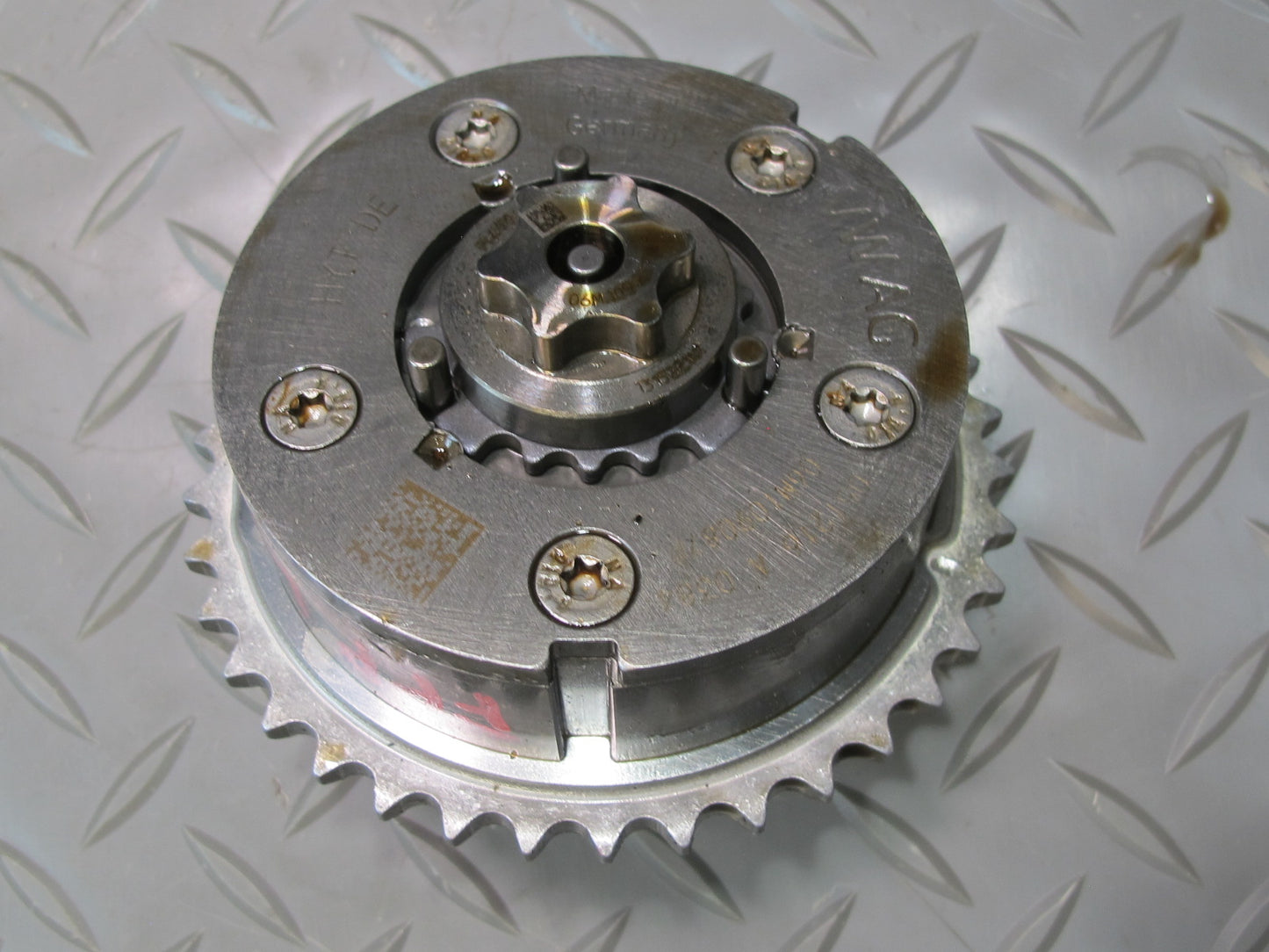 17-23 Porsche Panamera 971 2.9L Engine Camshaft Balance Gear Sprocket Pulley Set