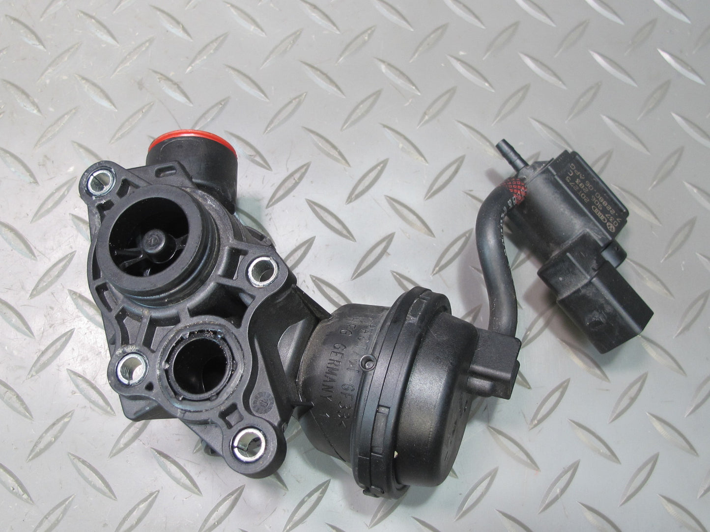 17-23 Porsche Panamera 971 2.9L Engine Thermostat Purge Solenoid Valve Set