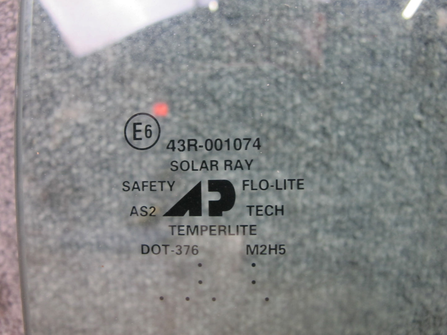 97-04 Chevrolet Corvette C5 Right Passenger Door Glass Window OEM