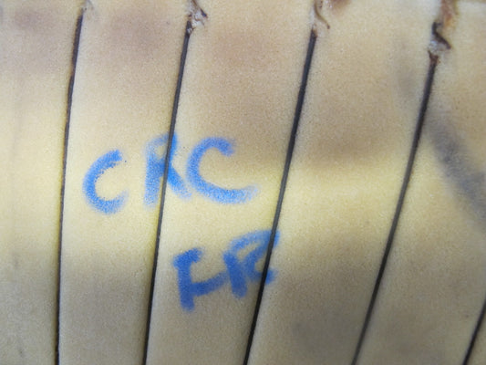 97-04 Chevrolet Corvette C5 Right Passenger Seat Lower Cushion Leather Black OEM