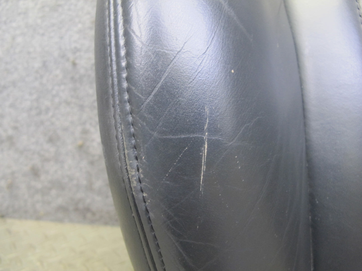 97-02 Chevrolet Corvette C5 Right Passenger Seat Upper Cushion Leather Black OEM