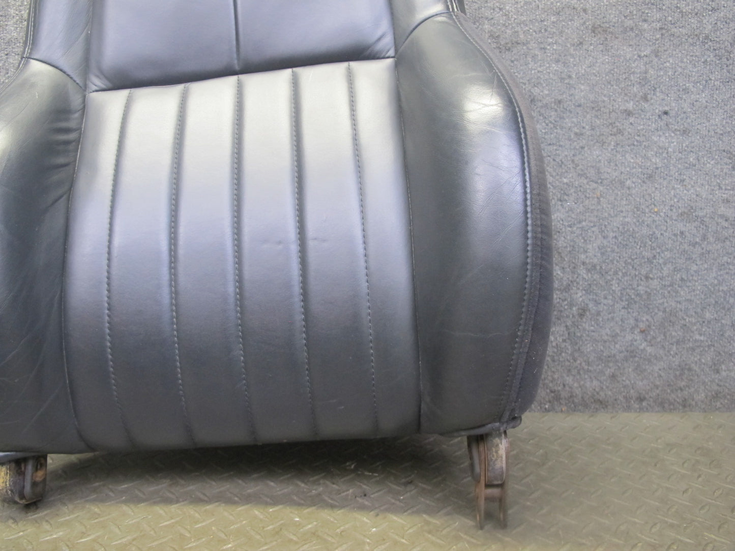 97-02 Chevrolet Corvette C5 Right Passenger Seat Upper Cushion Leather Black OEM