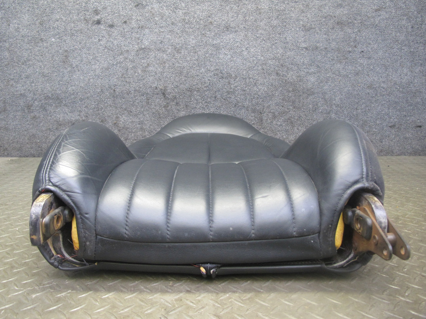 97-02 Chevrolet Corvette C5 Right Passenger Seat Upper Cushion Leather Black OEM