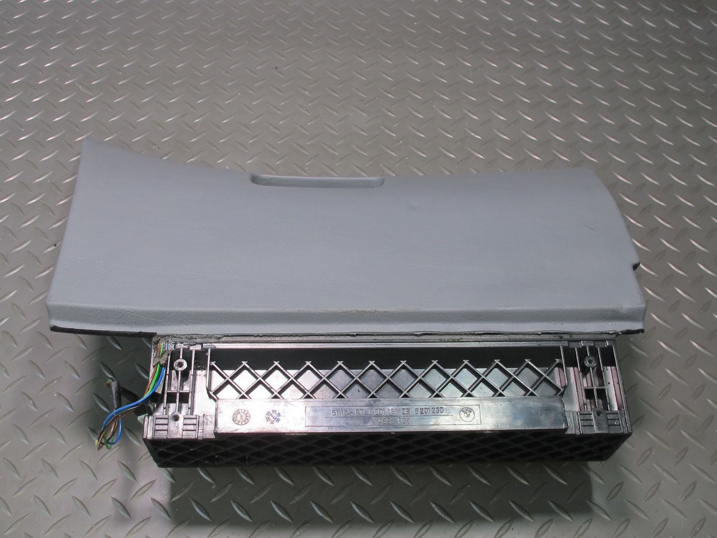 01-06 BMW E46 Convertible Dash Glove Box Storage Compartment Door Lid OEM