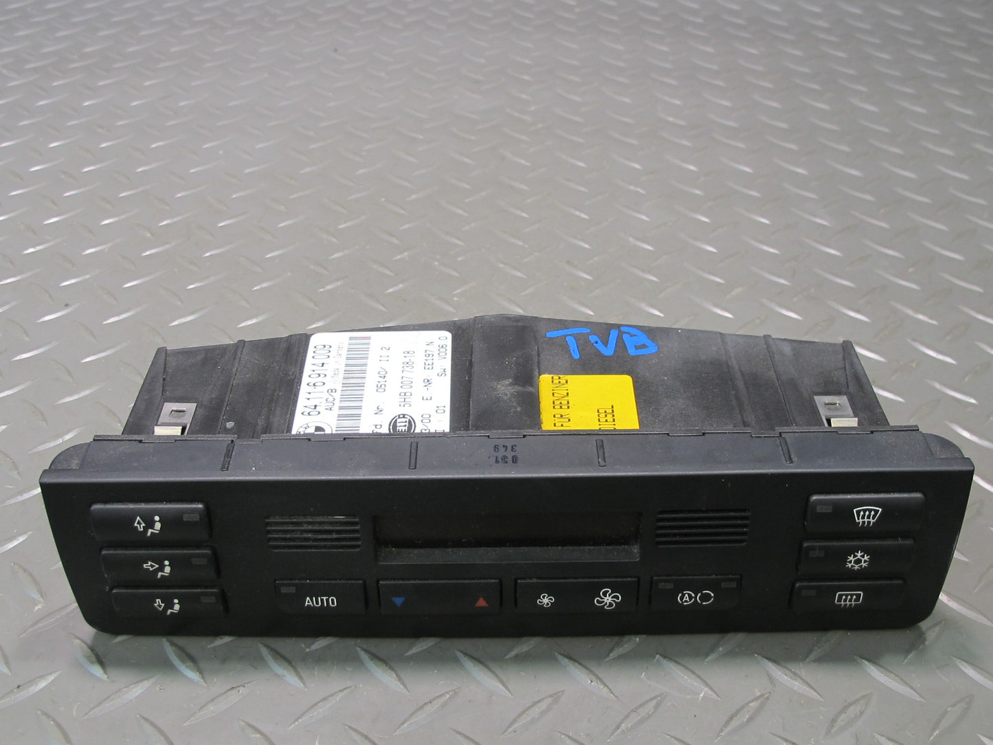 01-06 BMW E46 330Ci A/C Air Condition Climate Control Switch Panel 6914009 OEM