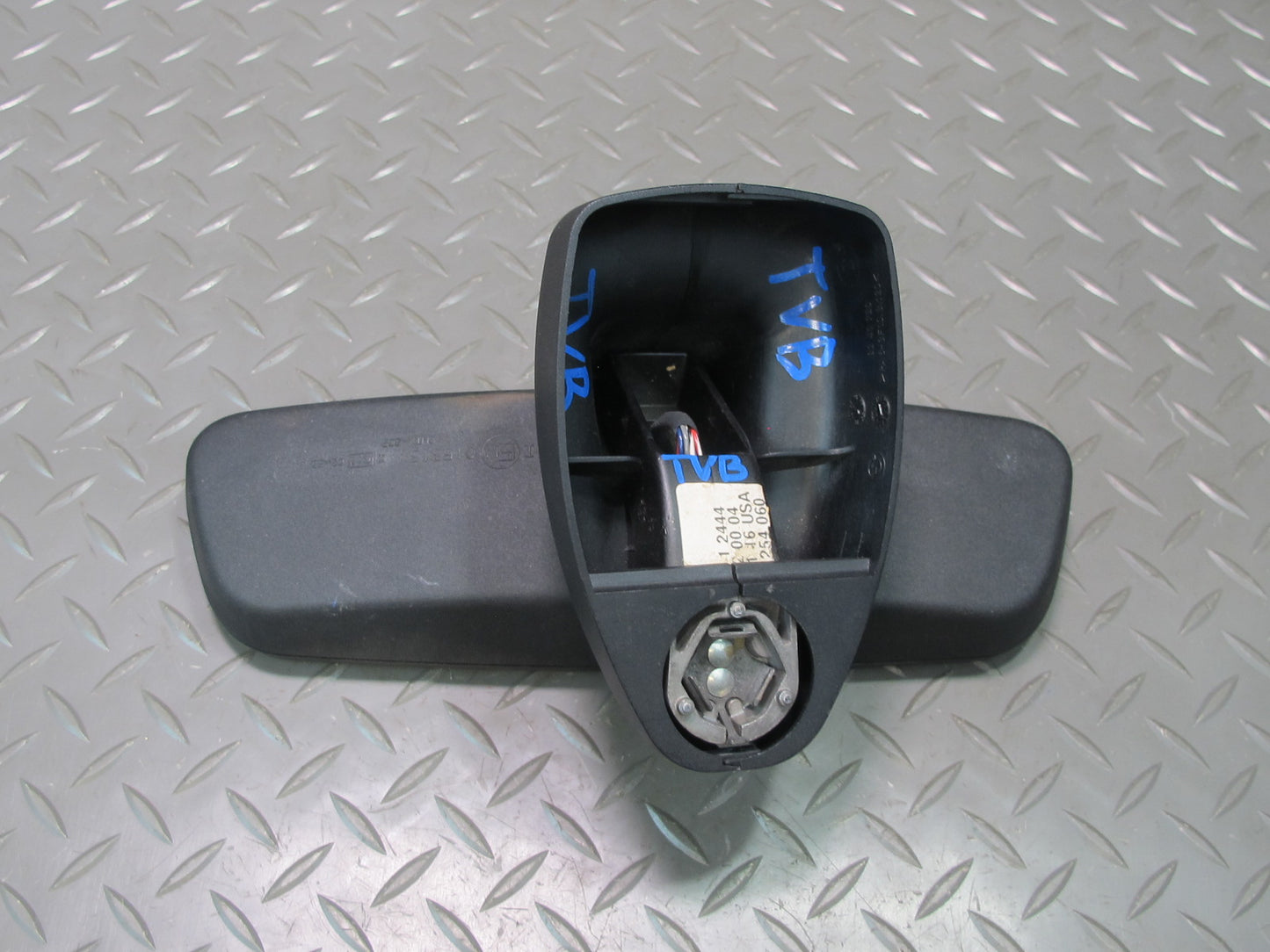 01-06 BMW E46 330Ci Convert Auto Dim Interior Rear View Mirror w Homelink OEM