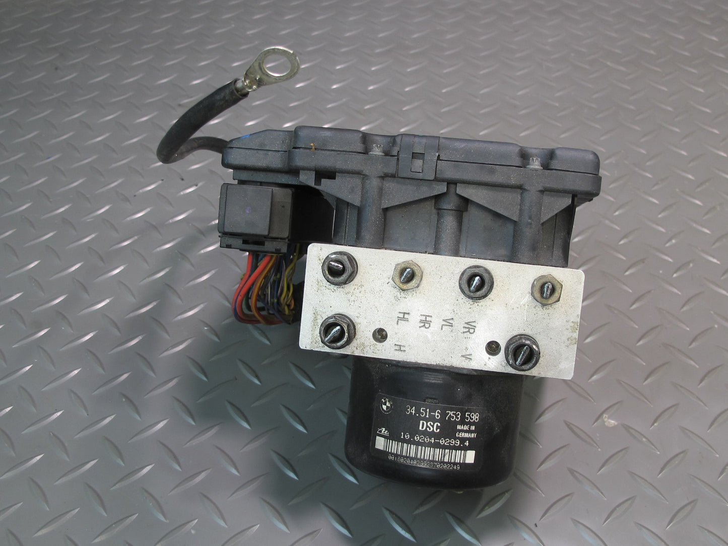 2001 BMW E46 330Ci M54 Anti Lock Brake ABS DSC Pump Module 6753603 OEM