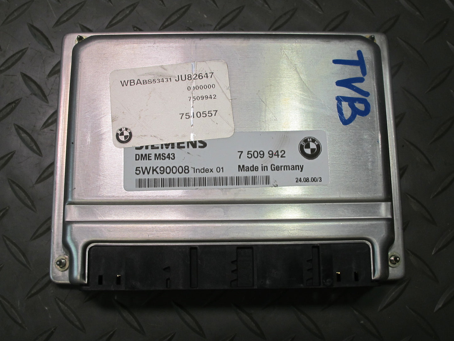 01-03 BMW E46 330ci M54 Engine ECU ECM Immo Ignition Trunk Door Lock KEY Set OEM