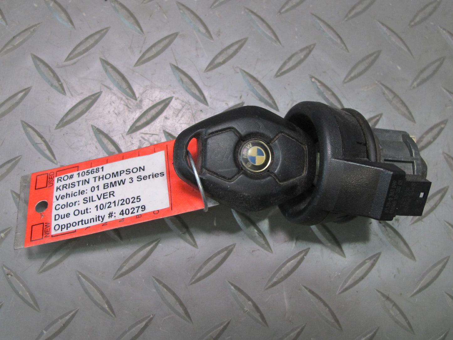 01-03 BMW E46 330ci M54 Engine ECU ECM Immo Ignition Trunk Door Lock KEY Set OEM