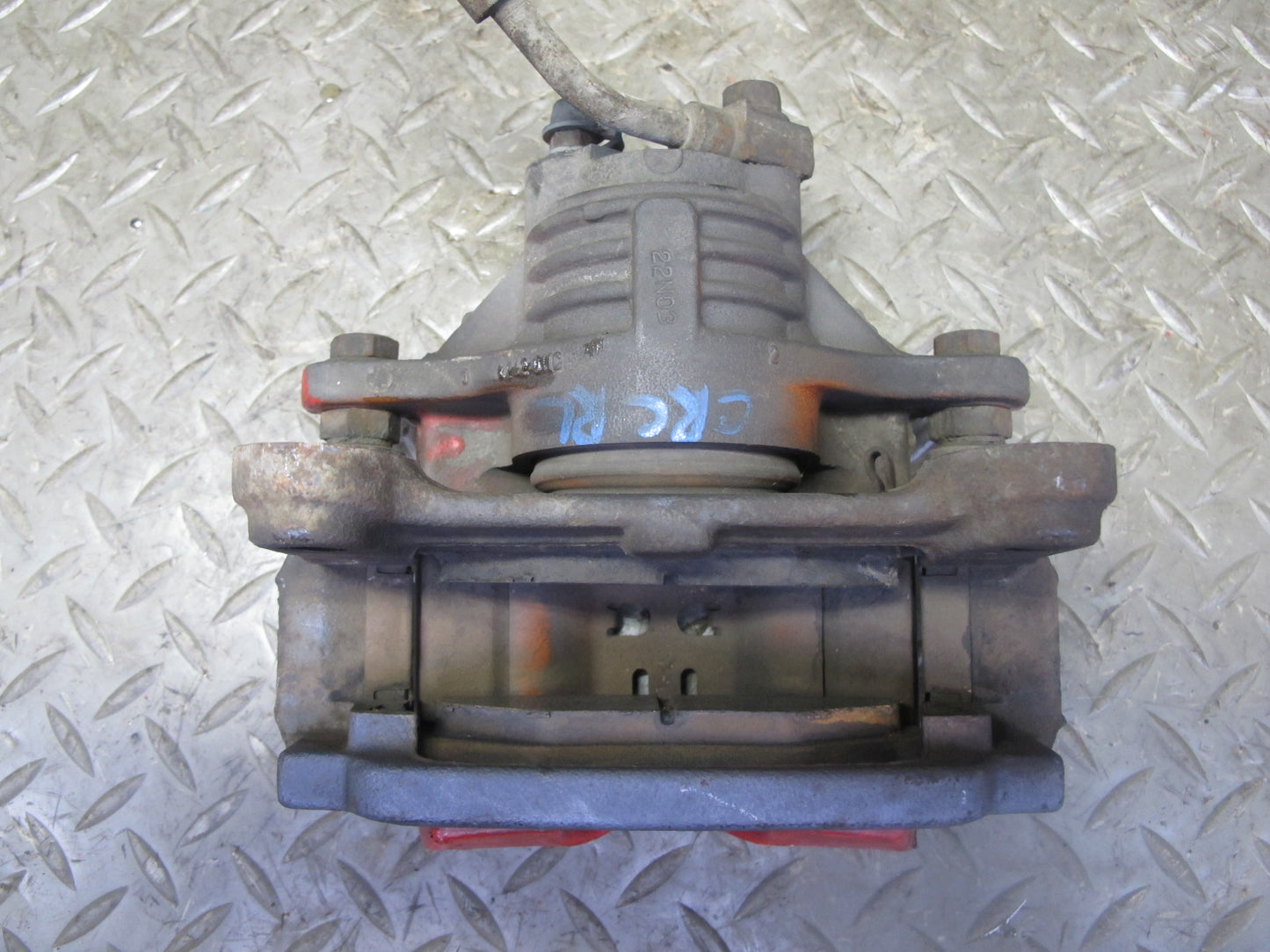 97-04 Chevrolet Corvette C5 Coupe Convert Set of 2 Rear Brake Caliper PBR OEM