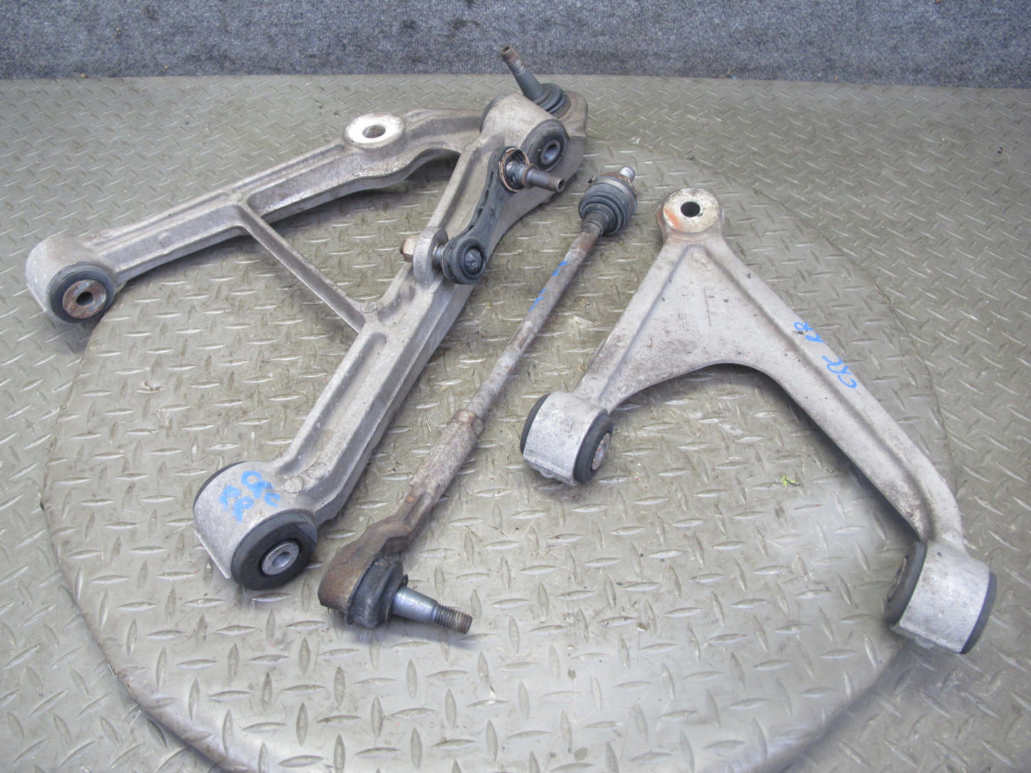 97-04 Chevrolet Corvette C5 Set of 3 Rear Right Suspension Control Arm 88K OEM