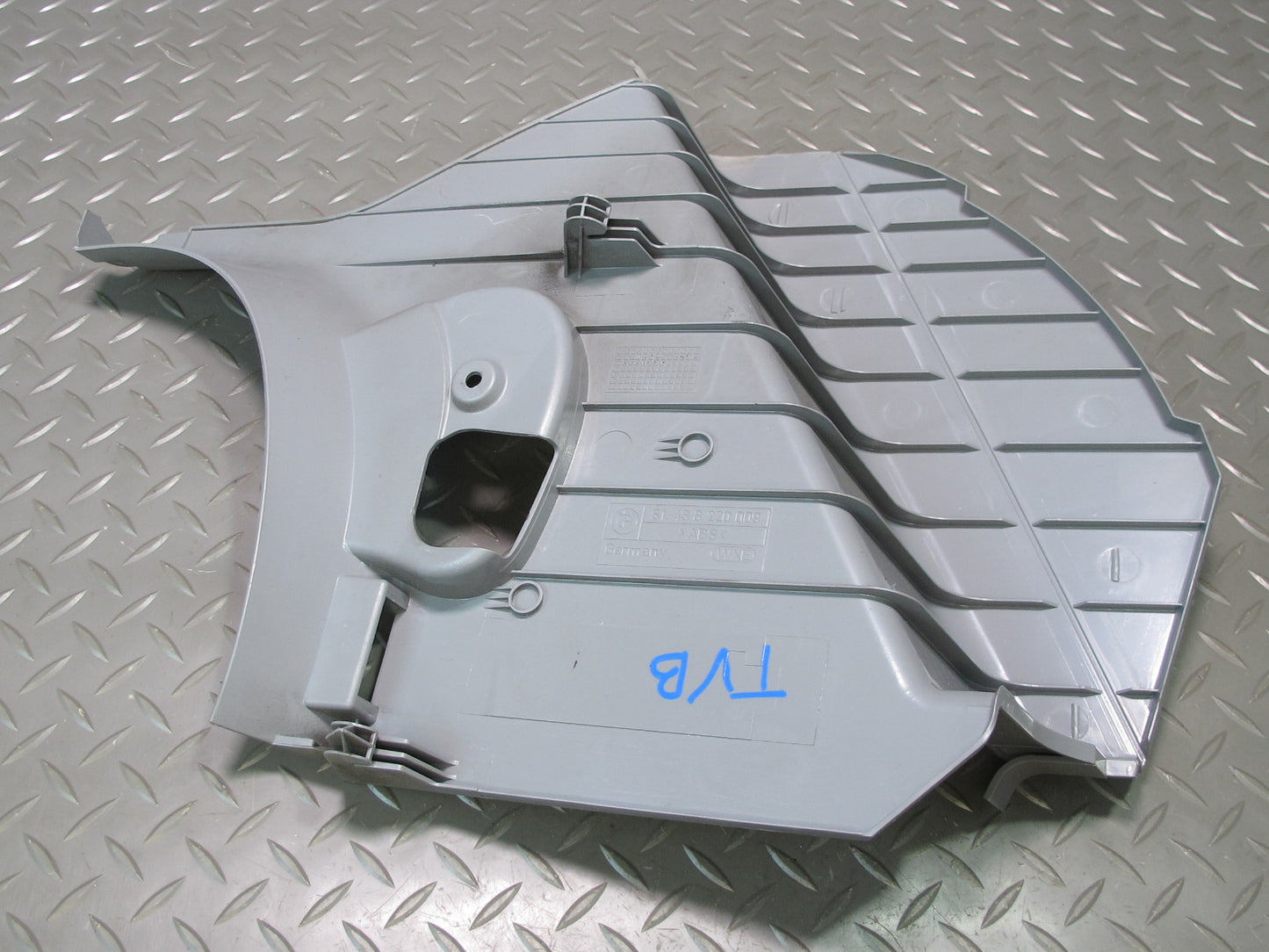 01-06 BMW E46 330Ci Coupe Convert Left Footrest & Right Kick Trim Panel Set OEM