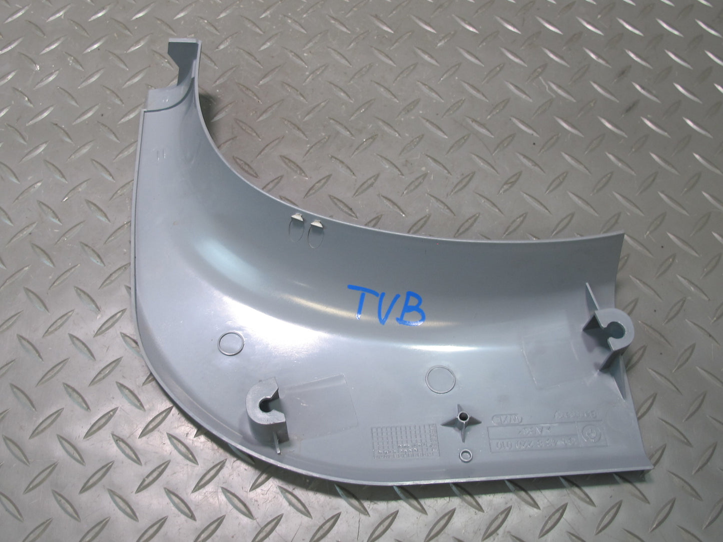 01-06 BMW E46 330Ci Coupe Convert Left Footrest & Right Kick Trim Panel Set OEM