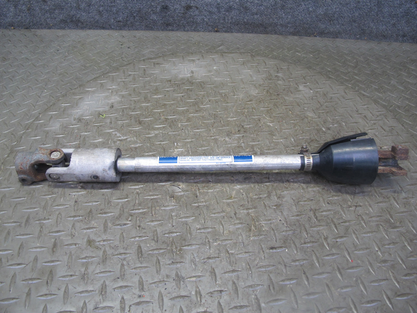 97-98 Chevrolet Corvette C5 Steering Column Intermediate U Joint Shaft OEM