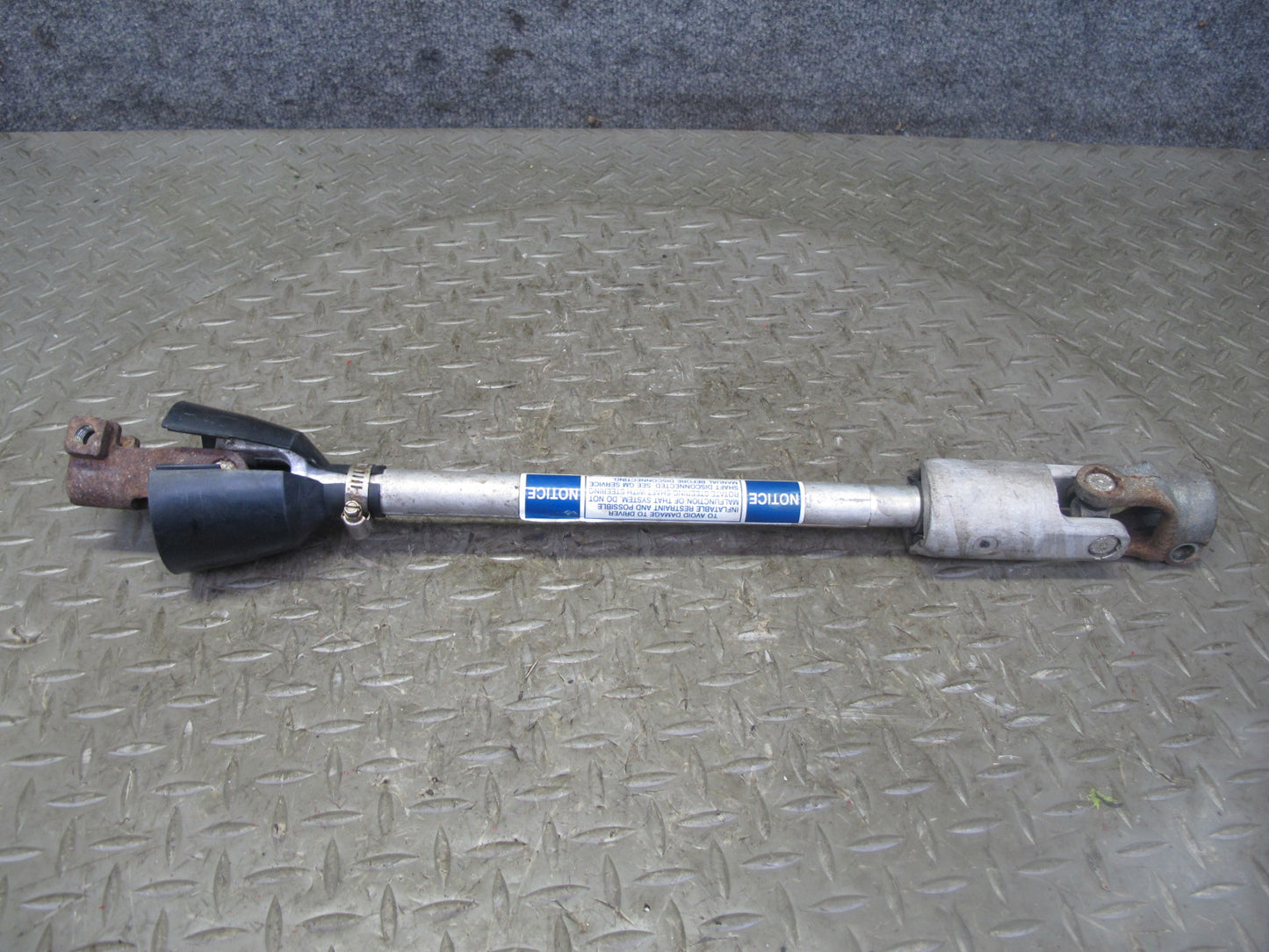 97-98 Chevrolet Corvette C5 Steering Column Intermediate U Joint Shaft OEM