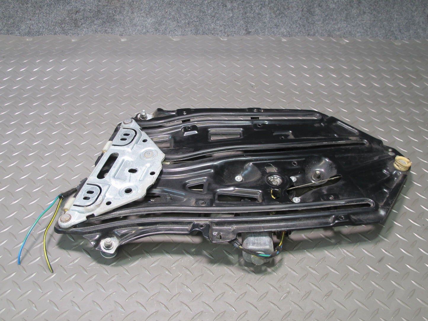 01-06 BMW E46 330Ci Convertible Rear Left Quarter Window Regulator w Motor OEM