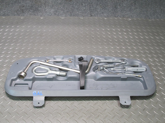 01-06 BMW E46 330Ci Convertible Spare Tire Lift Jack Wrench Tool KIT Case OEM