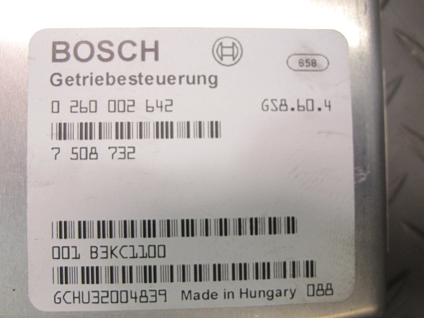 2001 BMW E46 330Ci 330i A/T Automatic Transmission Control Module 7508732 OEM