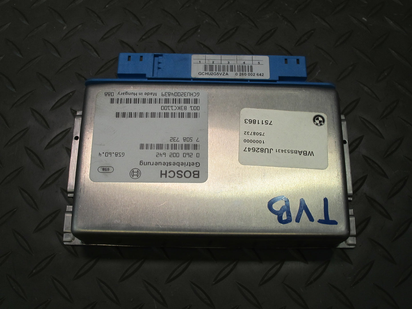 2001 BMW E46 330Ci 330i A/T Automatic Transmission Control Module 7508732 OEM