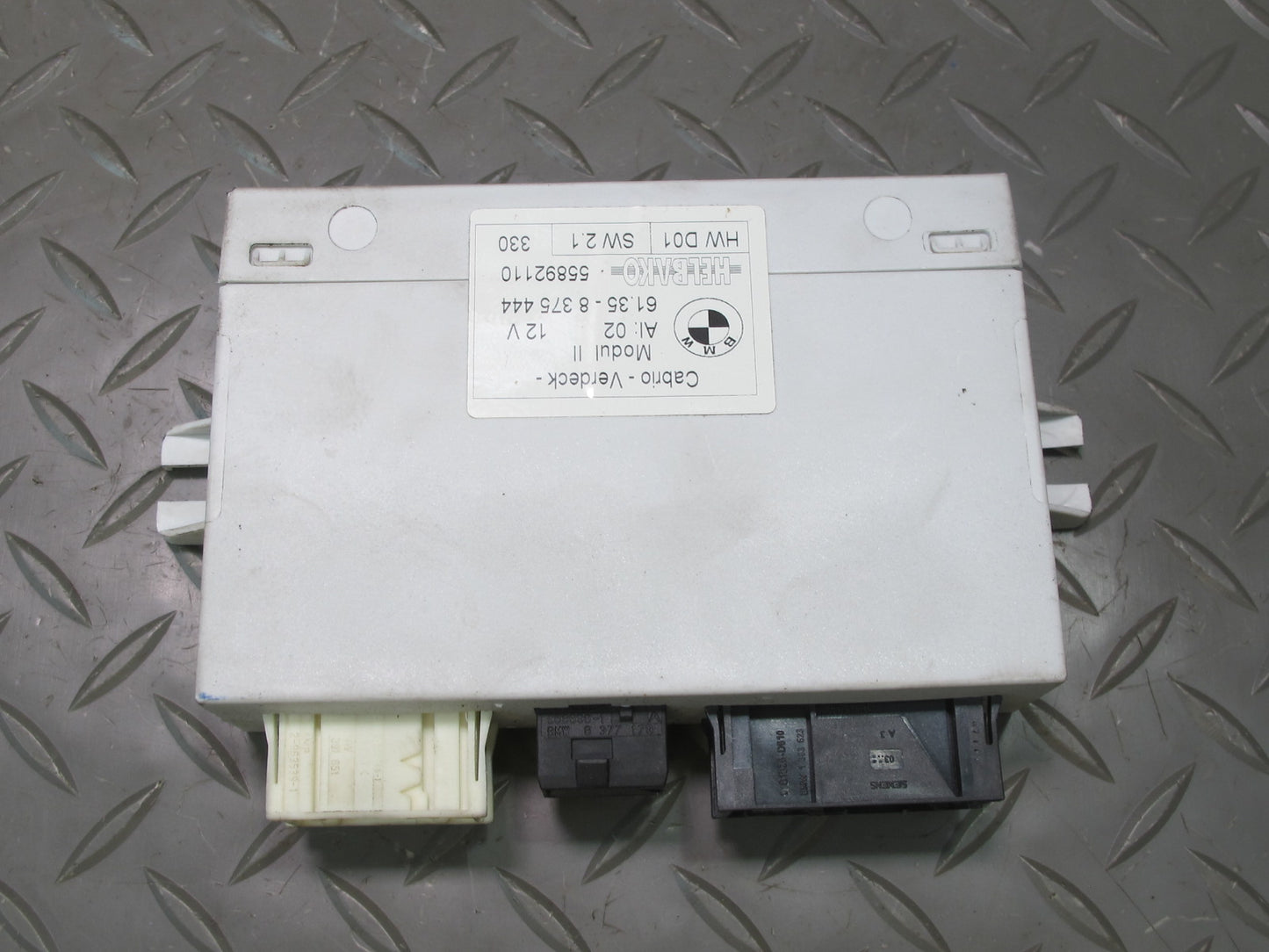 01-06 BMW E46 330ci Convertible Folding TOP Roof Control Module Unit 8375444 OEM